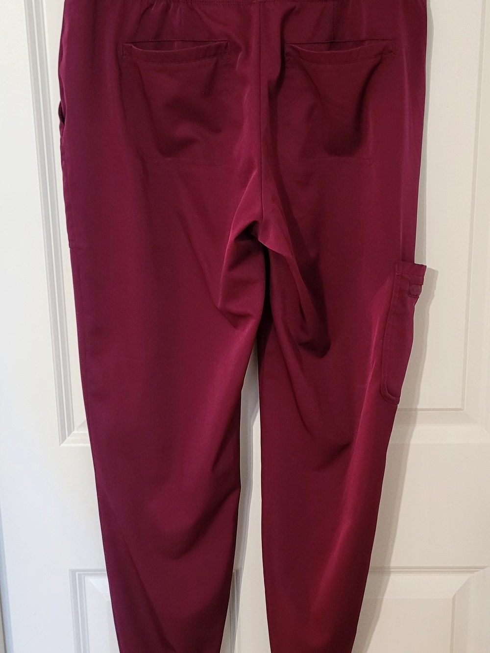Beyond Scrubs, Burgundy, Faith Top, Serena Bottom- Harmony Collection, Small - Picture 9 of 16